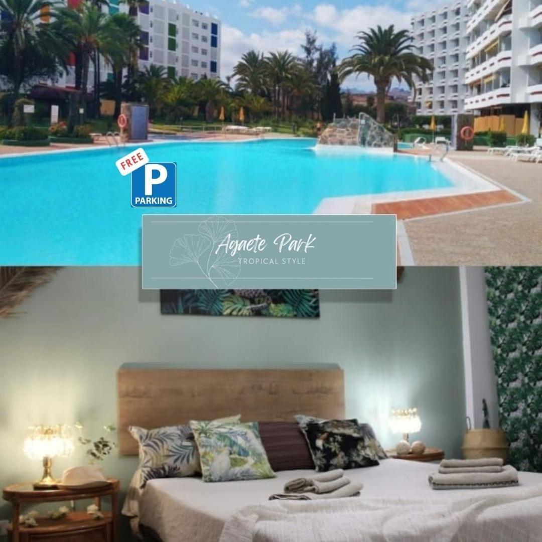 플라야 델 잉글스 Agaete Park Tropical Style 아파트 외부 사진